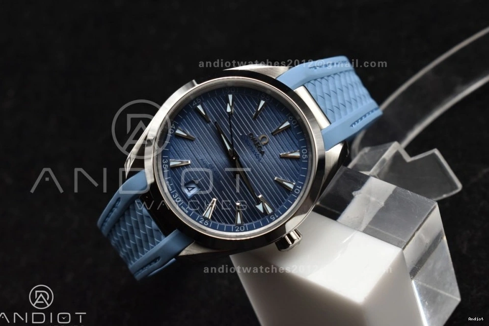 VSF Super Clone Aqua Summer Strap Dial A8900 Best 1:1 Terra 41mm Blue on Blue Edition Rubber 0314